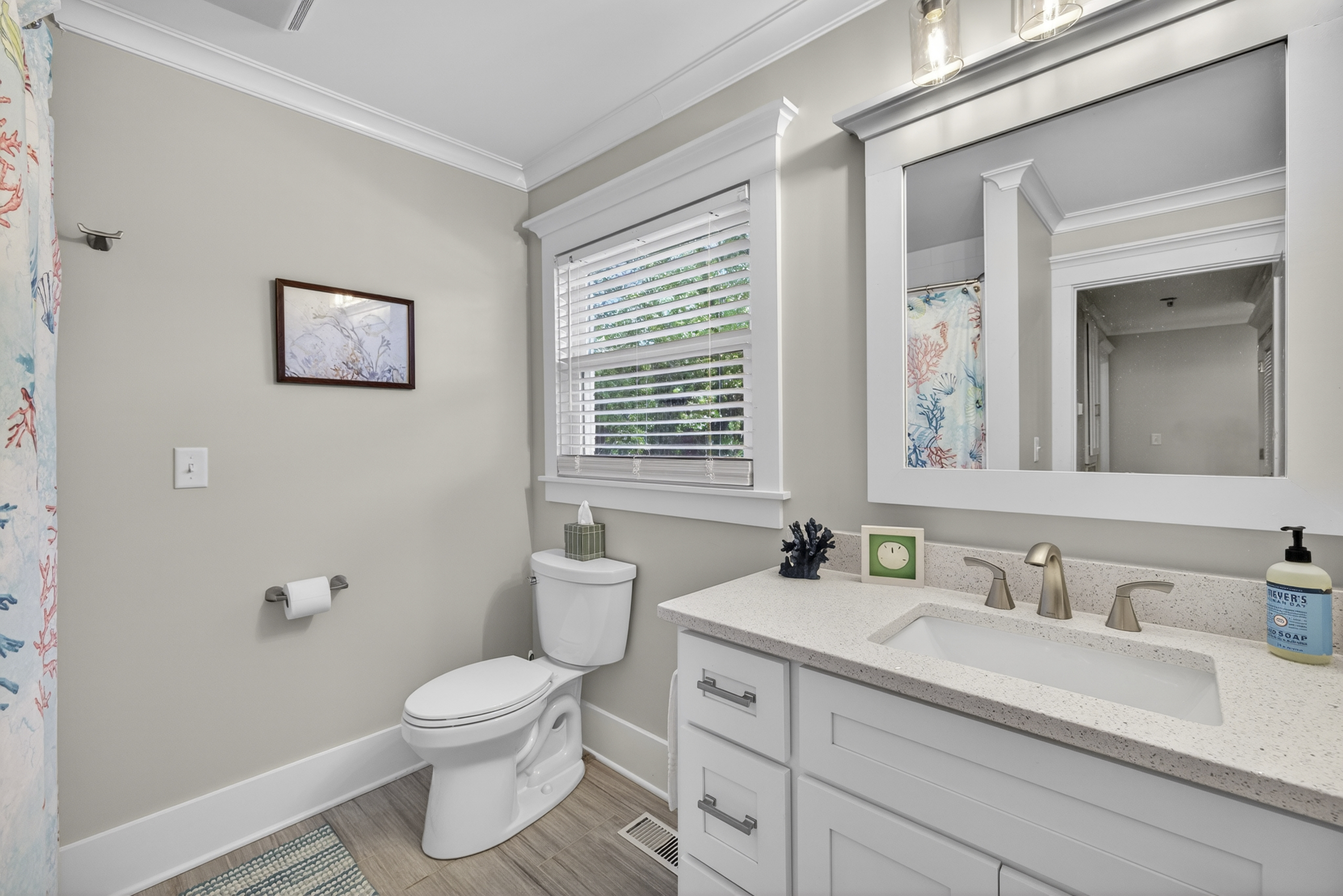 Hall bathroom